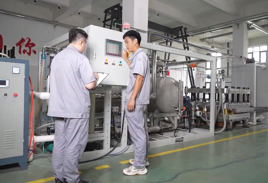 Shandong Saikesaisi Hydrogen Energy Co., Ltd خط تولید تولید کننده