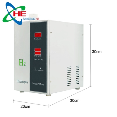 خرید 600ml/Min SPE PEM دستگاه تنفس مولکولی هیدروژن H2 الکترولیز پیشرفته آب تولید آنلاین